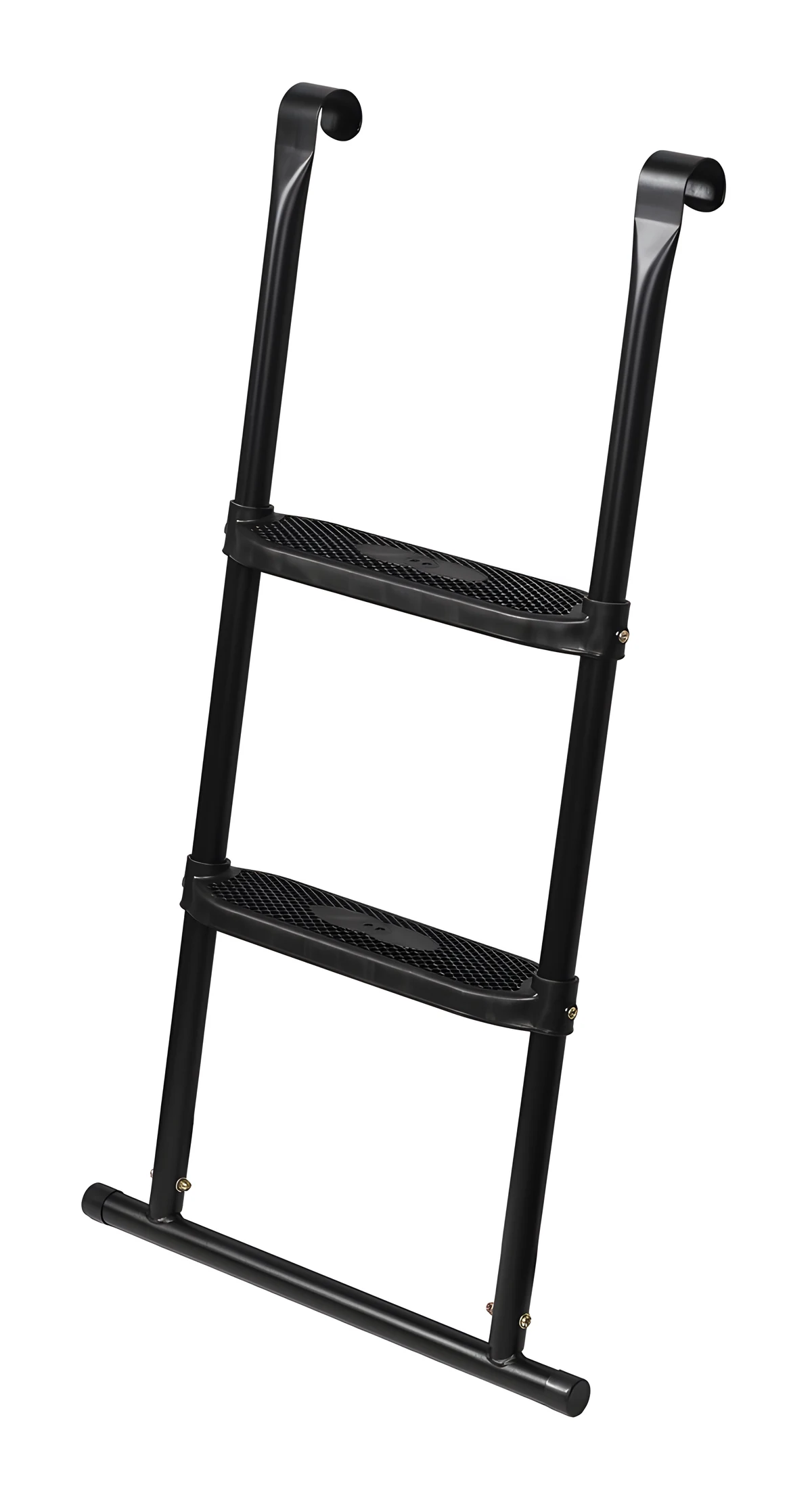 Salta drabina do trampoliny 98x52, czarna stal