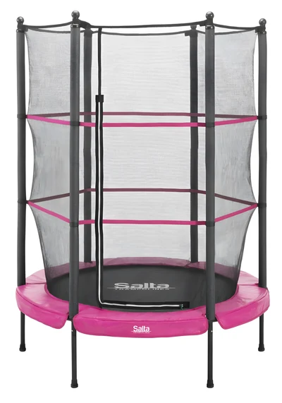 Trampolina dziecięca Salta 140 cm, różowa