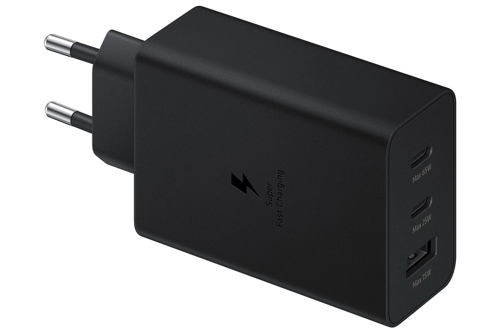 Ładowarka sieciowa Samsung 65W, czarna — zdjęcie 1 z 4
