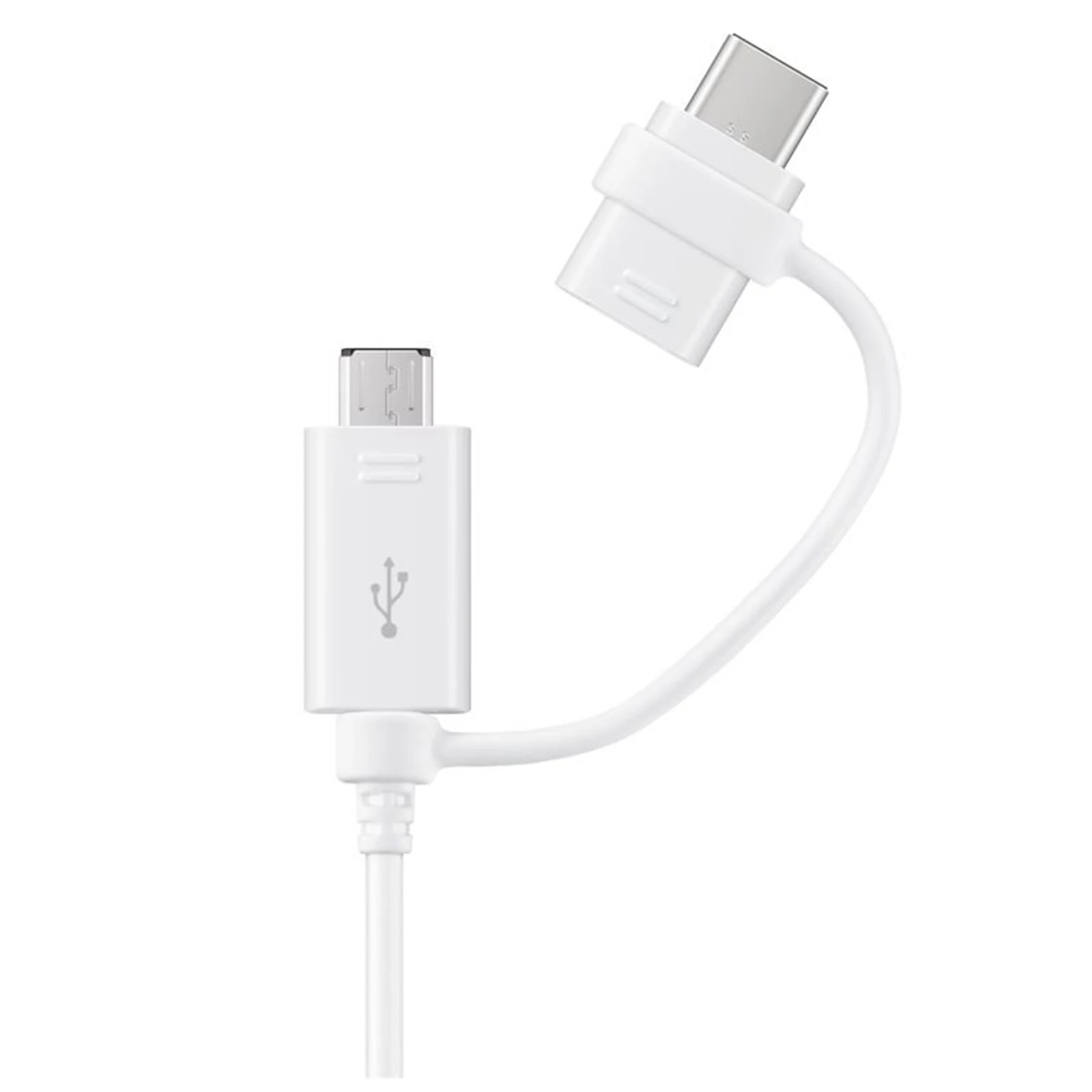 Samsung Combo Cable (Type-C & Micro USB), White — zdjęcie 1 z 4