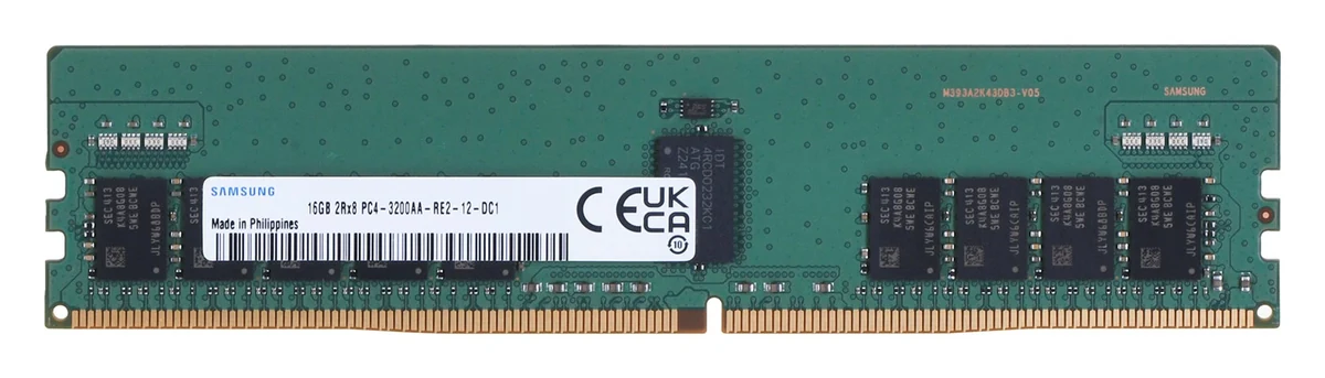 Pamięć serwerowa Samsung RDIMM 16GB DDR4 3200MHz z ECC