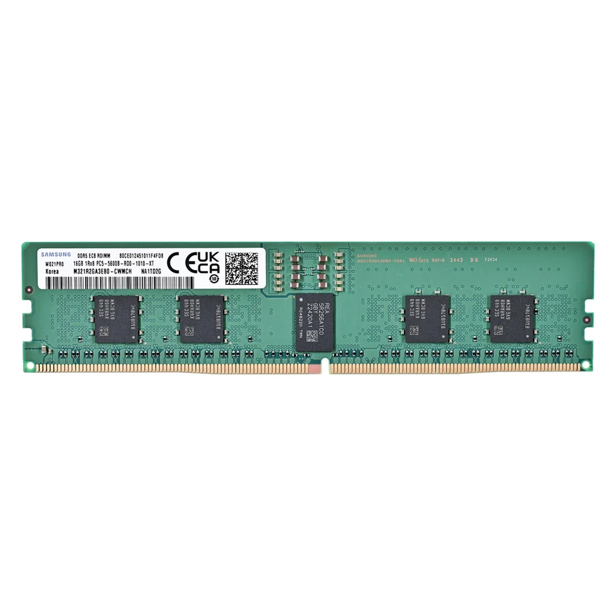 Pamięć serwerowa Samsung RDIMM 16GB DDR5 5600MHz z ECC