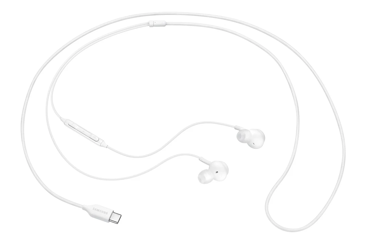 Samsung Słuchawki dokanałowe Stereo Type C, Białe
