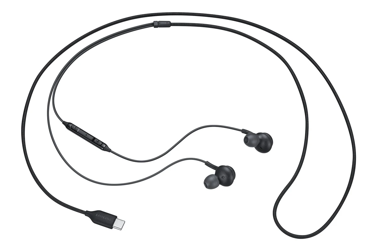 Samsung Słuchawki dokanałowe Stereo Type C Black