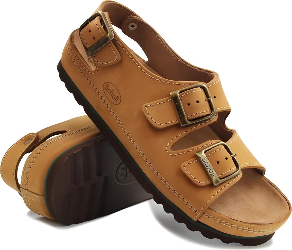 Sandały Scholl AIR BAG BACK STRAP BRĄZ 44