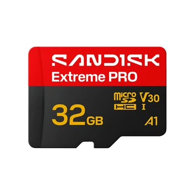 Karta microSD Sandisk Extreme Pro 32GB, prędkość odczytu 100 MB/s, zapisu 90 MB/s, klasa UHS-I