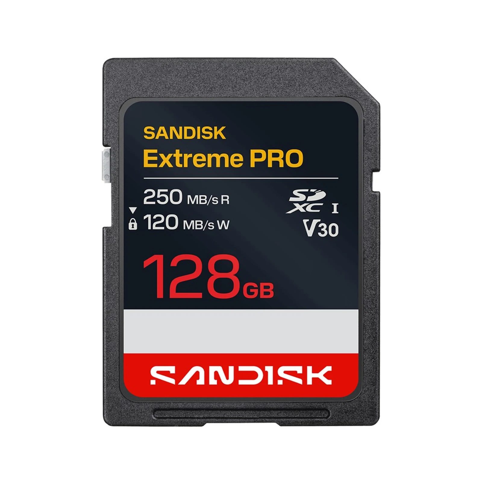 Karta pamięci microSD SanDisk Extreme Pro 128GB UHS-I, odczyt 250 MB/s, zapis 120 MB/s