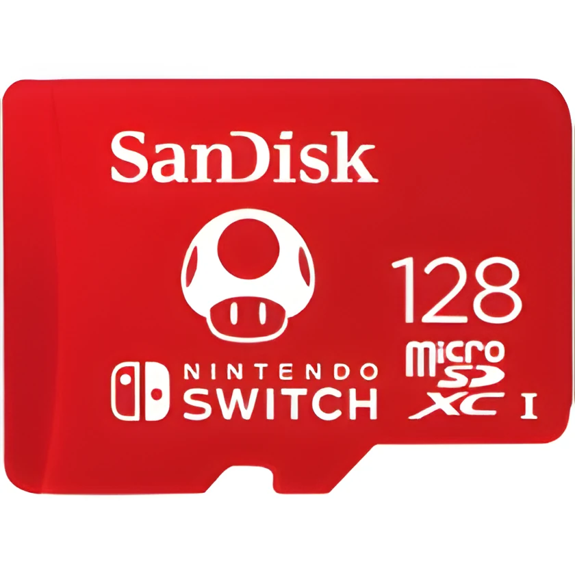 Karta pamięci microSDXC 128GB V30 do Nintendo Switch - SanDisk — zdjęcie 1 z 2