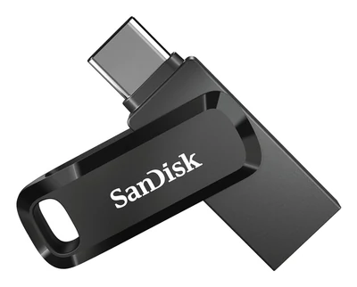 Pendrive SanDisk Ultra Dual GO 256GB, USB-C, czarny
