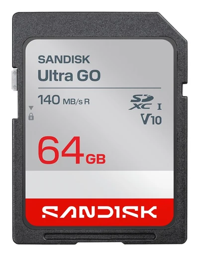 Karta pamięci SD SanDisk Ultra Go 64GB UHS-I 140MB/s