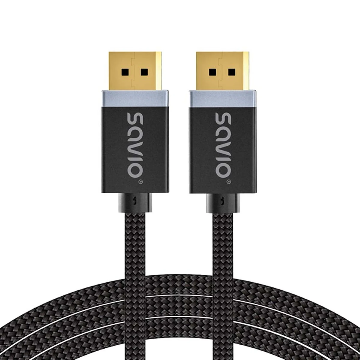 Kabel DisplayPort SAVIO CL-176, 3m, czarny