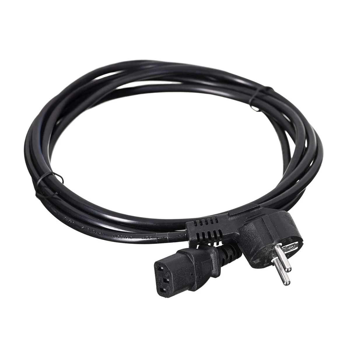 Kabel zasilający kątowy SAVIO CL-146, Schuko, 3m