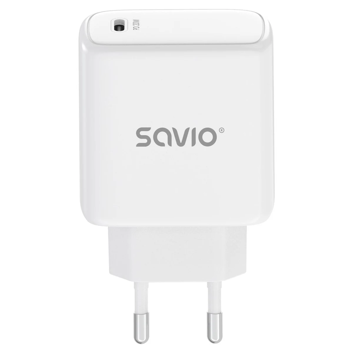 SAVIO ŁADOWARKA SIECIOWA LA-14 20W POWER DELIVERY 3.0, BIAŁA