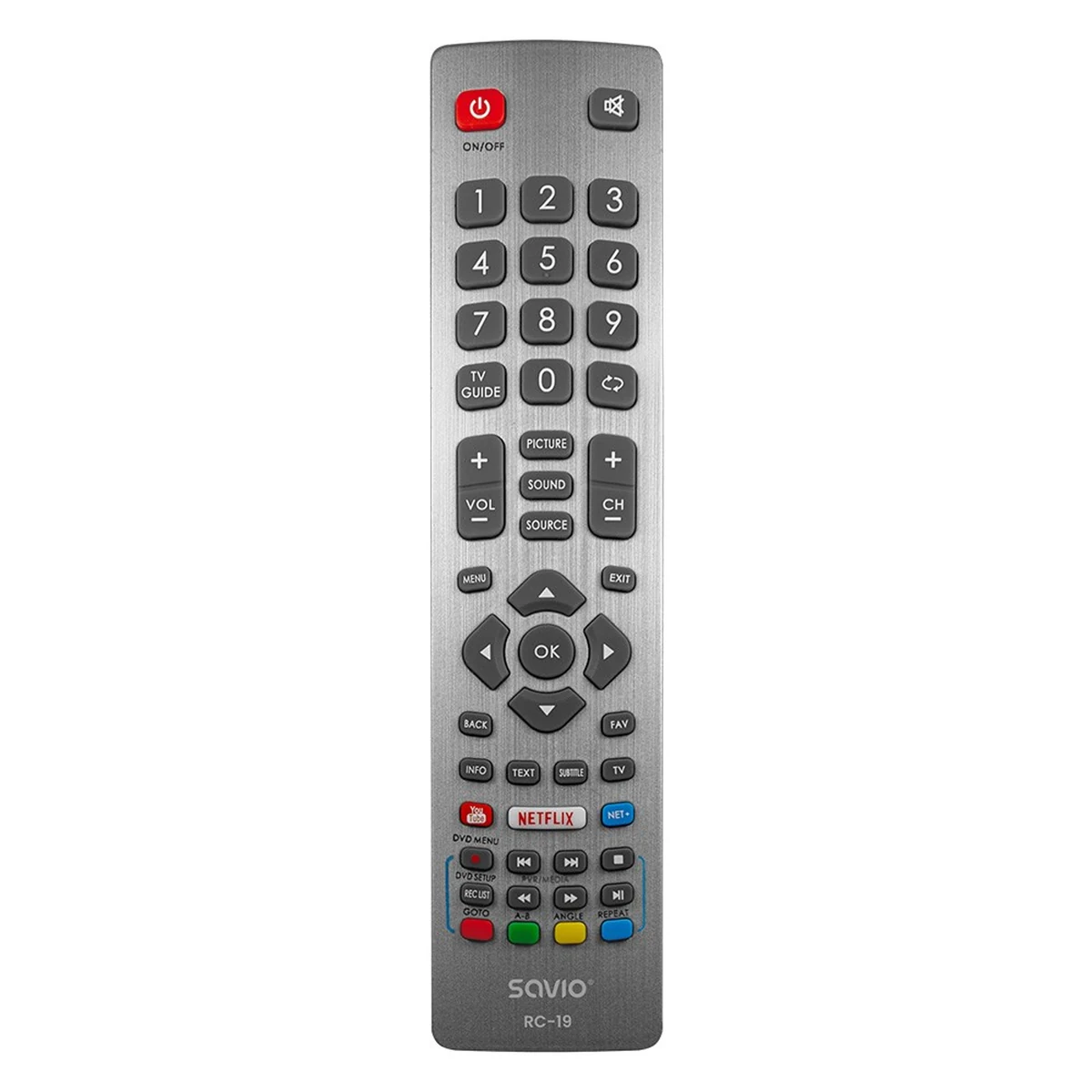 SAVIO PILOT UNIWERSALNY DO TV SHARP-SMART TV RC-19