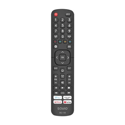 Pilot uniwersalny Savio do TV Hisense Smart TV - RC-14