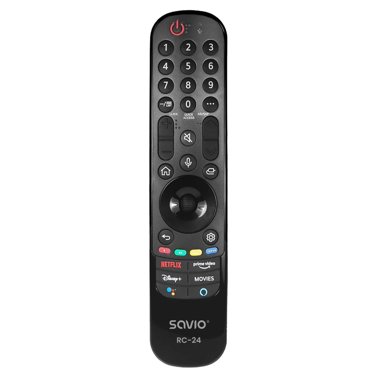 SAVIO PILOT UNIWERSALNY/ZAMIENNIK DO TV LG - RC-24