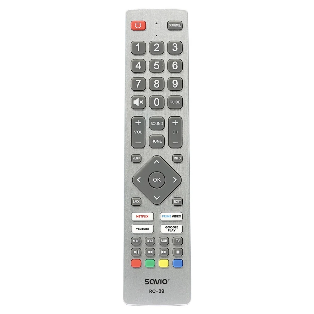 SAVIO PILOT UNIWERSALNY/ZAMIENNIK DO TV SHARP - SMART TV RC-29