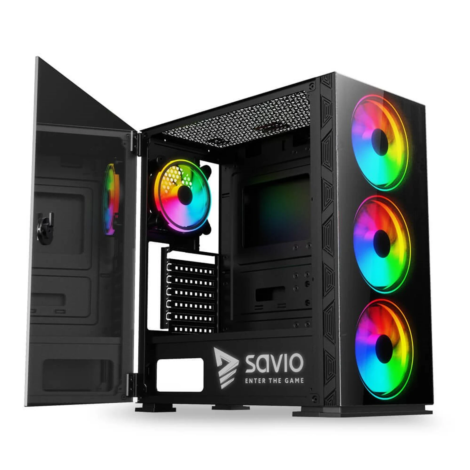 Obudowa komputerowa Savio Prime X1 ARGB — zdjęcie 1 z 8