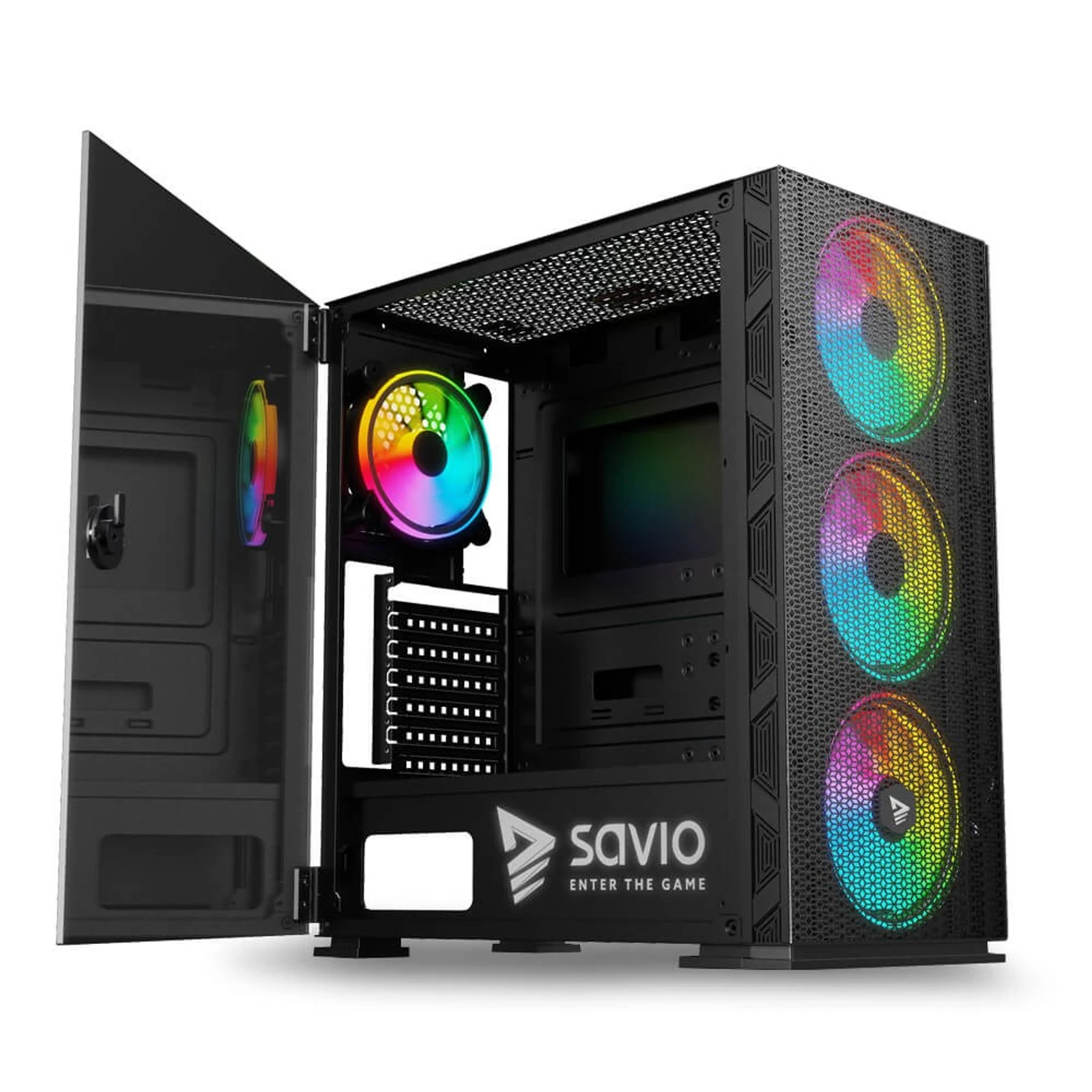 Obudowa komputerowa Savio Raptor X1 ARGB — zdjęcie 1 z 6