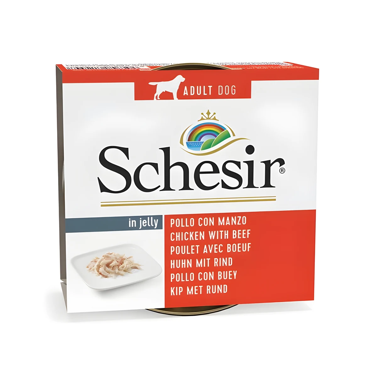 SCHESIR Adult 150g Fileciki z Kurczaka i Wołowiną