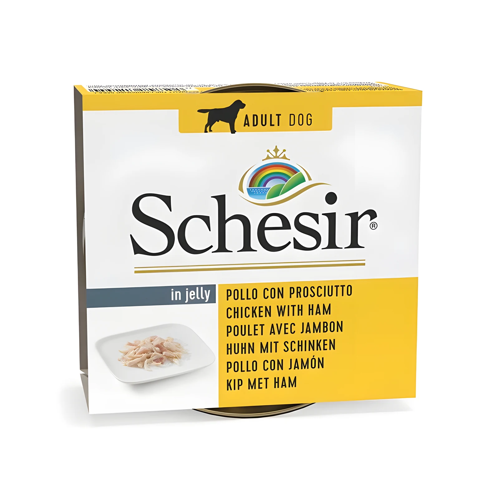 SCHESIR Adult Fileciki z Kurczaka i Szynką 150g — zdjęcie 1 z 2