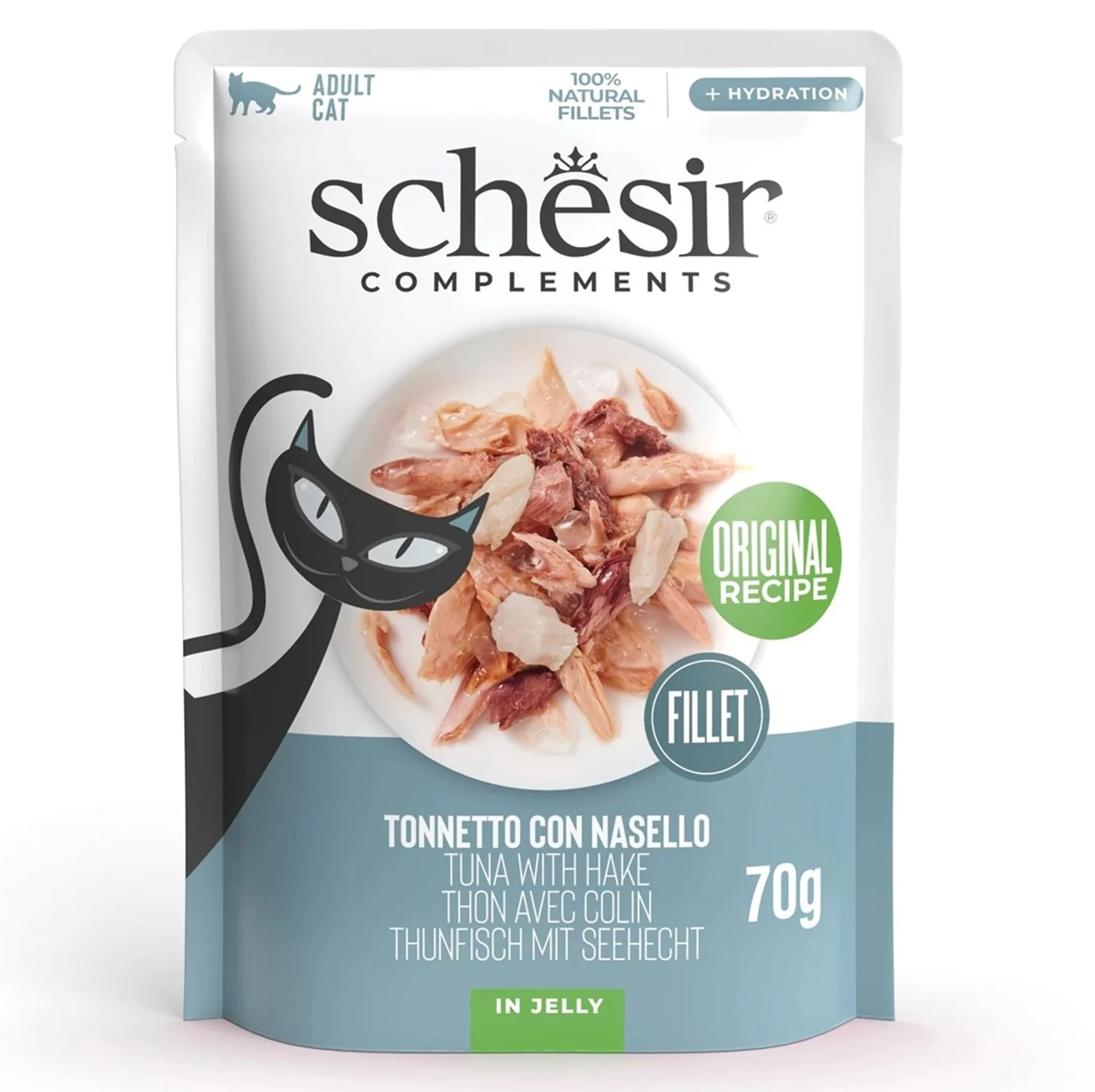 SCHESIR Adult Tuńczyk z morszczukiem 70g — zdjęcie 1 z 2