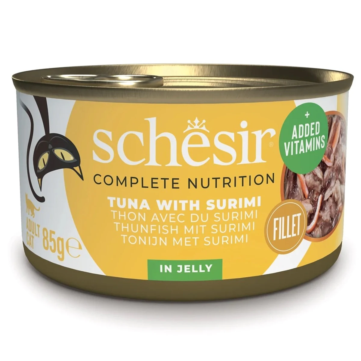 SCHESIR Adult Tuńczyk z Surimi 85g