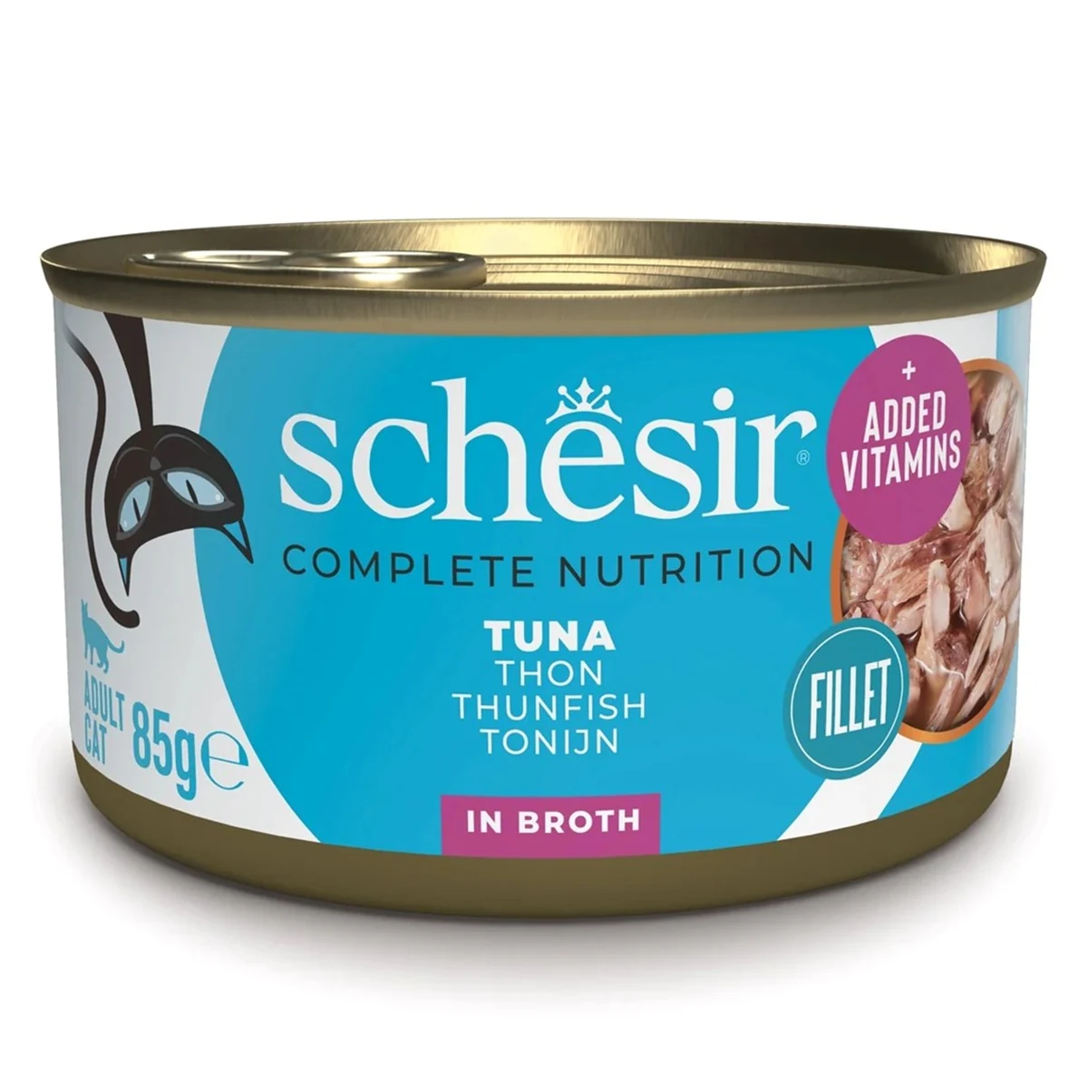 SCHESIR Adult w Naturalnym Soku Tuńczyk 85g