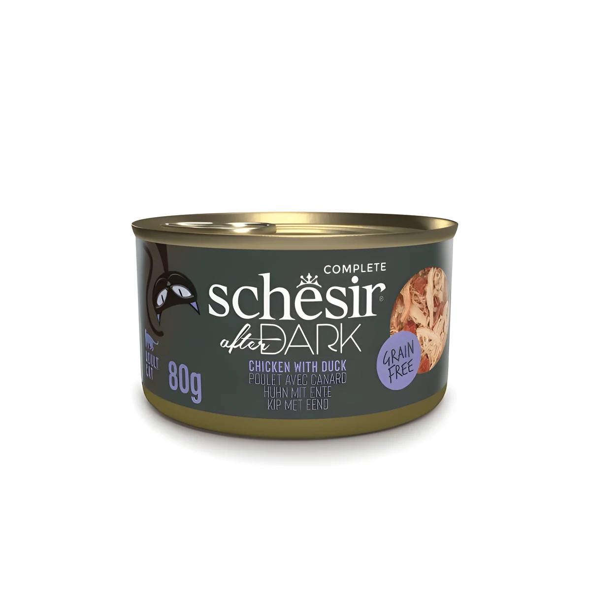 SCHESIR After Dark Fillets 80g Kurczak z Kaczką