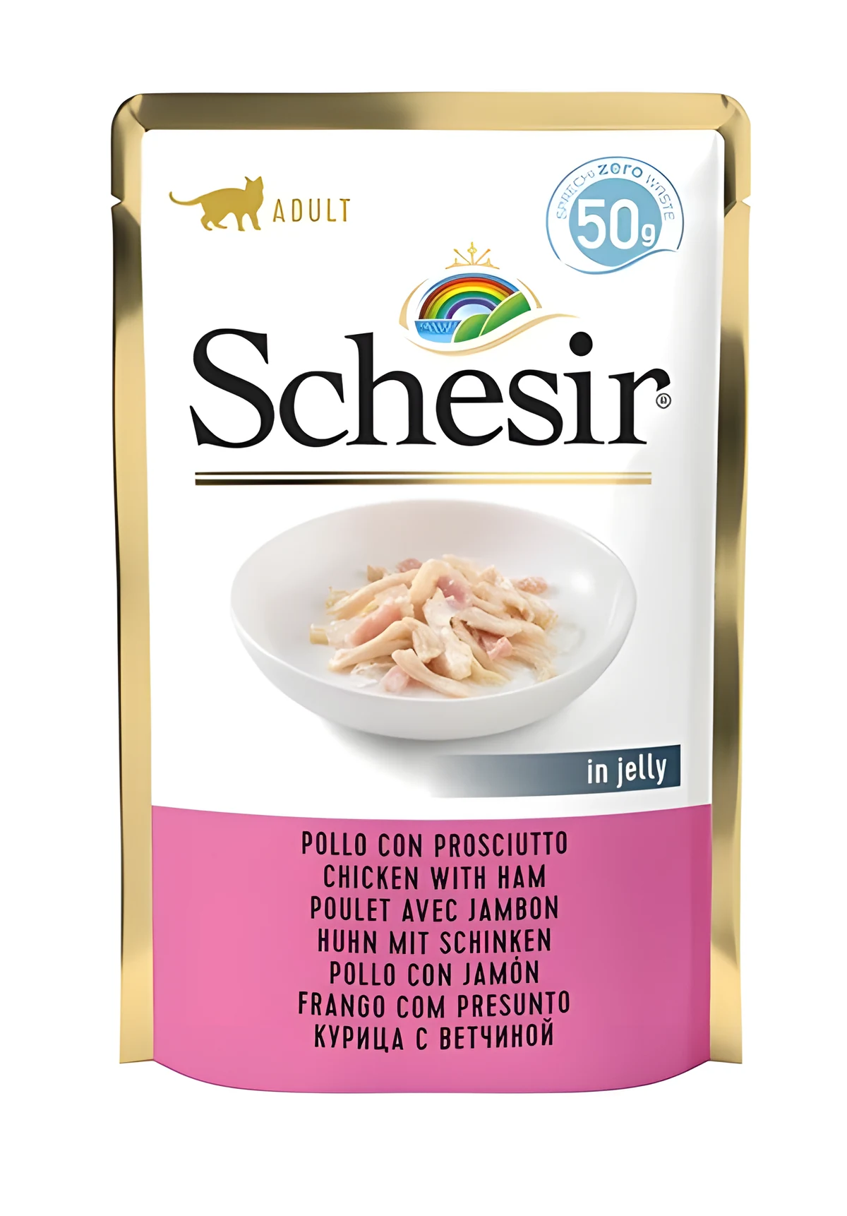 SCHESIR Fileciki z Kurczaka i Szynką 50g