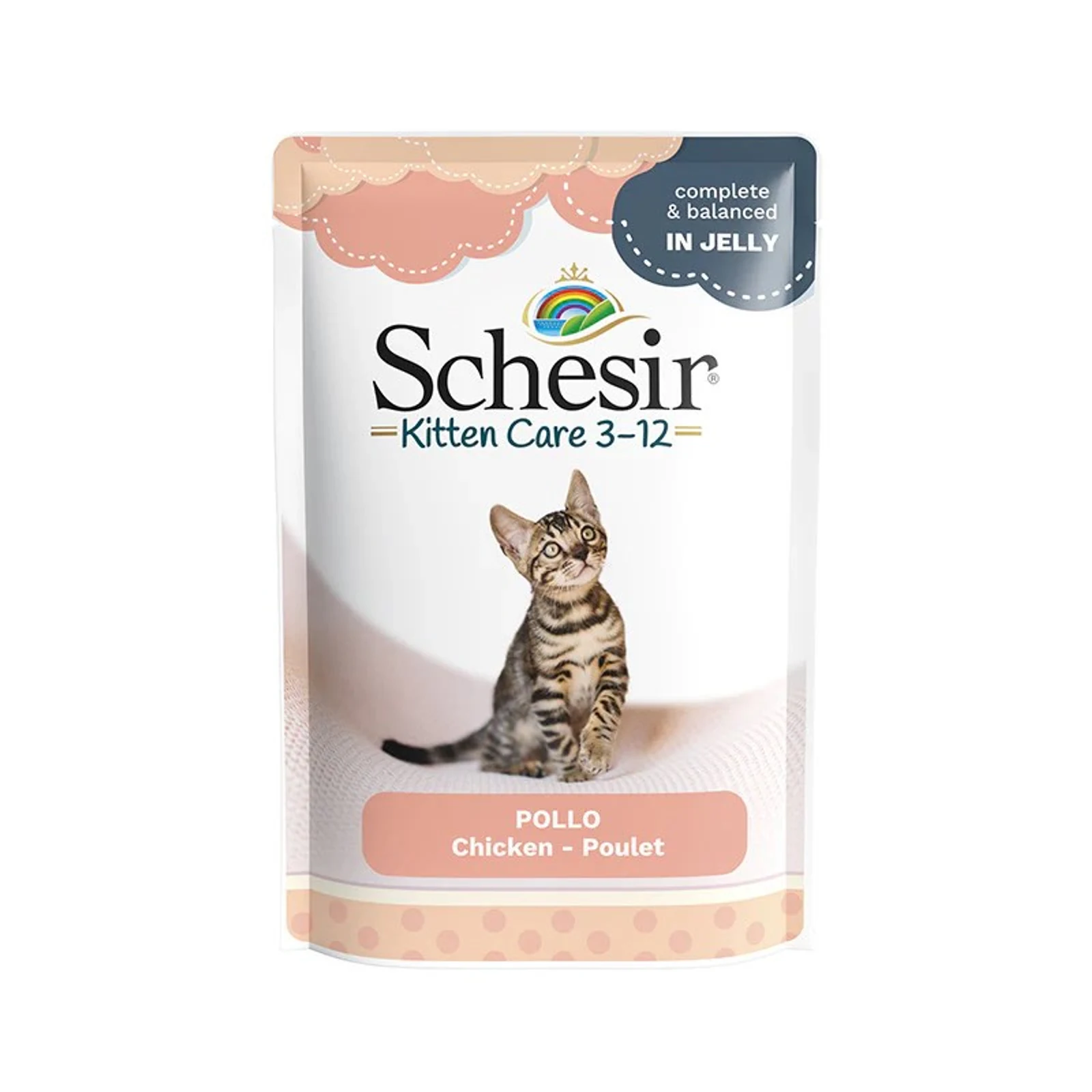 SCHESIR KITTEN Filety z kurczaka 85g - Junior — zdjęcie 1 z 2