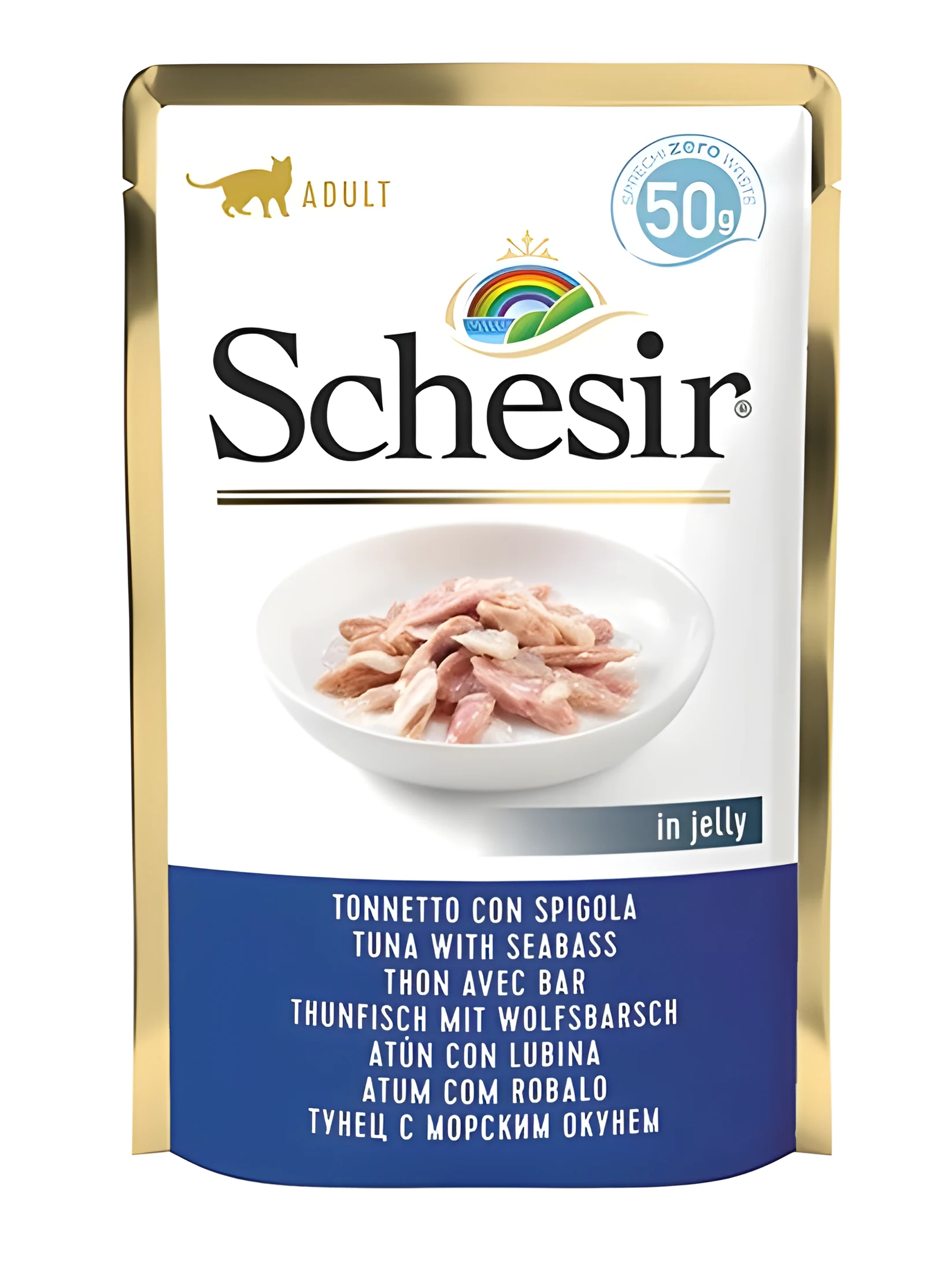 SCHESIR Single Dish Tuńczyk z Bass 50g — zdjęcie 1 z 2