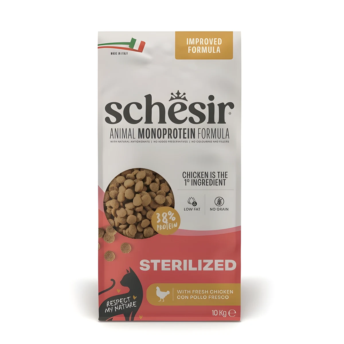 SCHESIR Sterilized Bogata w kurczaka 10kg