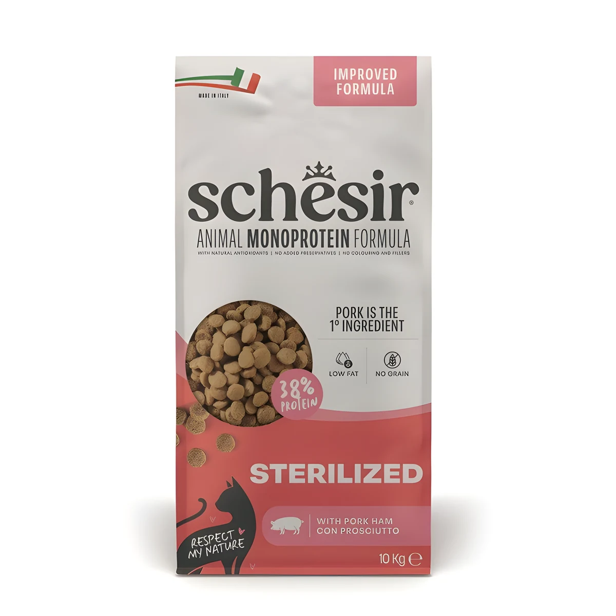 SCHESIR Sterilized z szynką 10kg