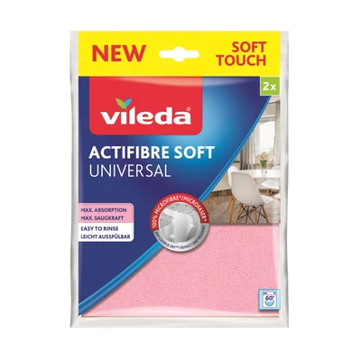 Ściereczki Vileda ACTIFIBRE Soft Uniwersalne 2 sztuki