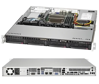 Serwer Rack Actina Solar E 110 S9, Procesor Intel Xeon E