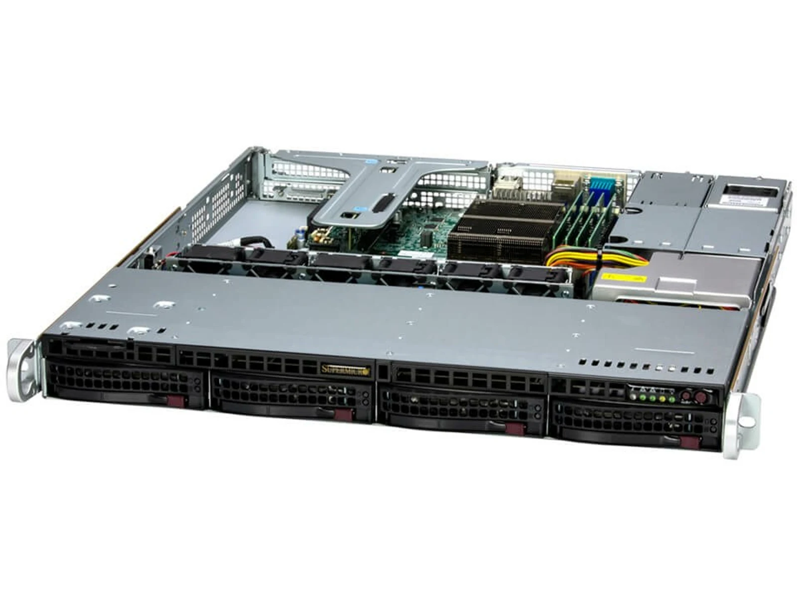 Serwer RACK Supermicro SYS-511R-M z procesorem 6353P, 32GB RAM, 2x960GB SSD, 3 lata gwarancji
