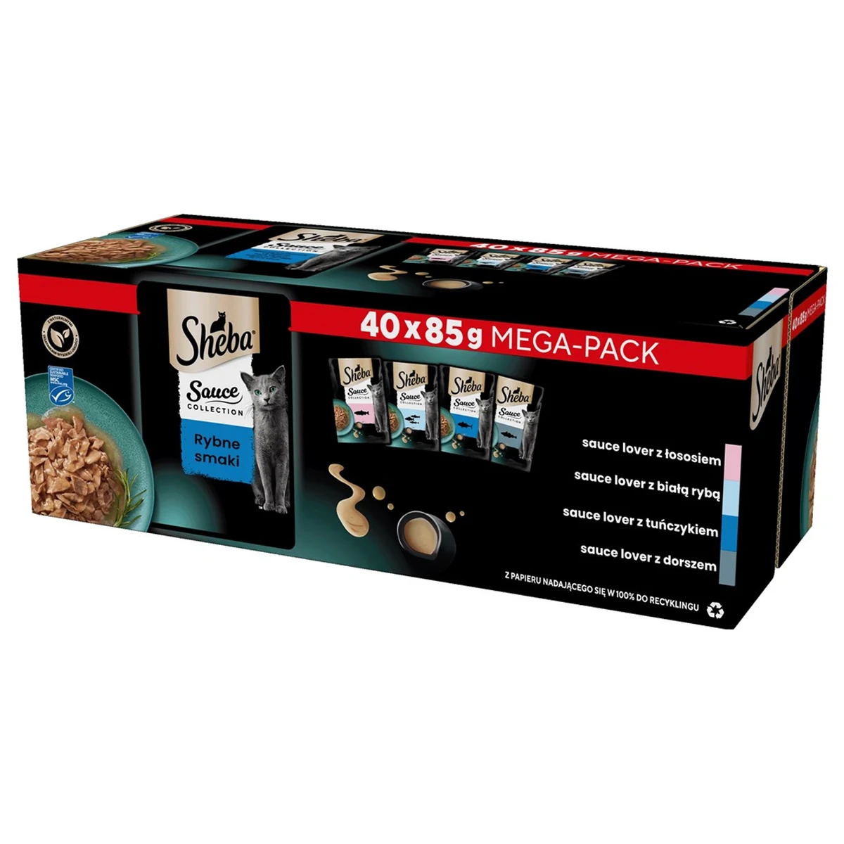SHEBA Sauce Collection Mix - 40x85g