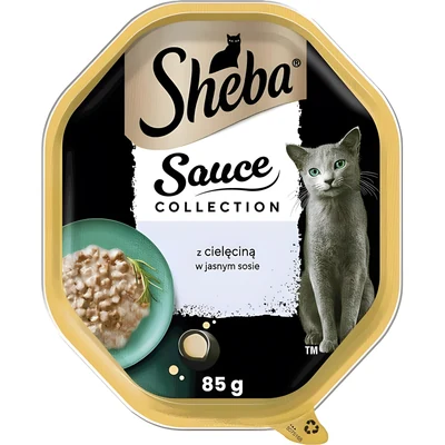 SHEBA Mokra Karma dla Kota w Sosie z Cielęciną 85g
