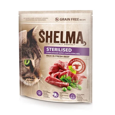 Karma Sucha dla Psa SHELMA z Wołowiną 750g