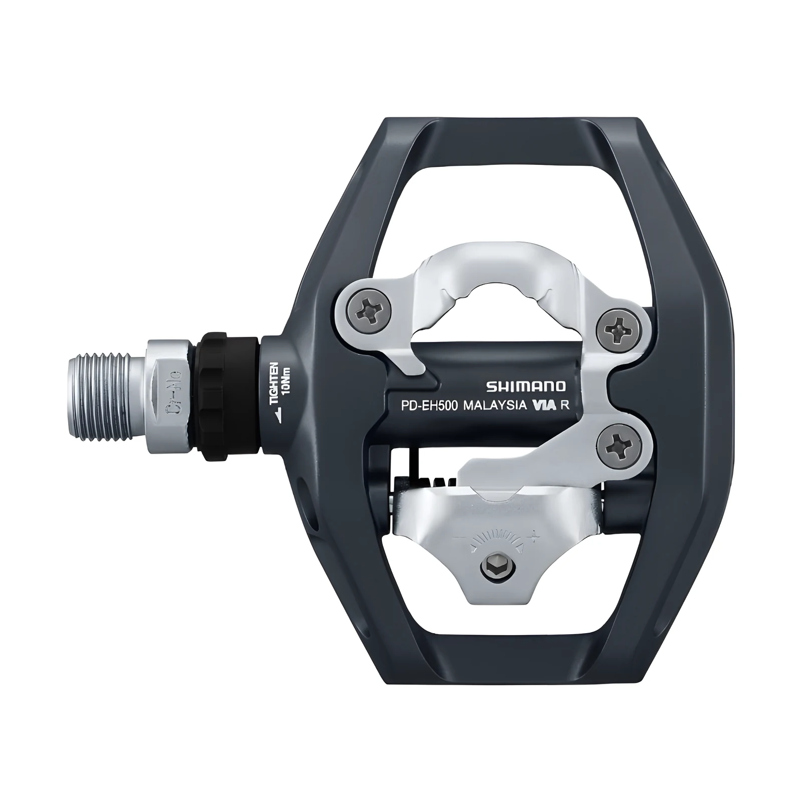 Pedały rowerowe Shimano PD-EH500 SPD, szare, 383 g — zdjęcie 1 z 4