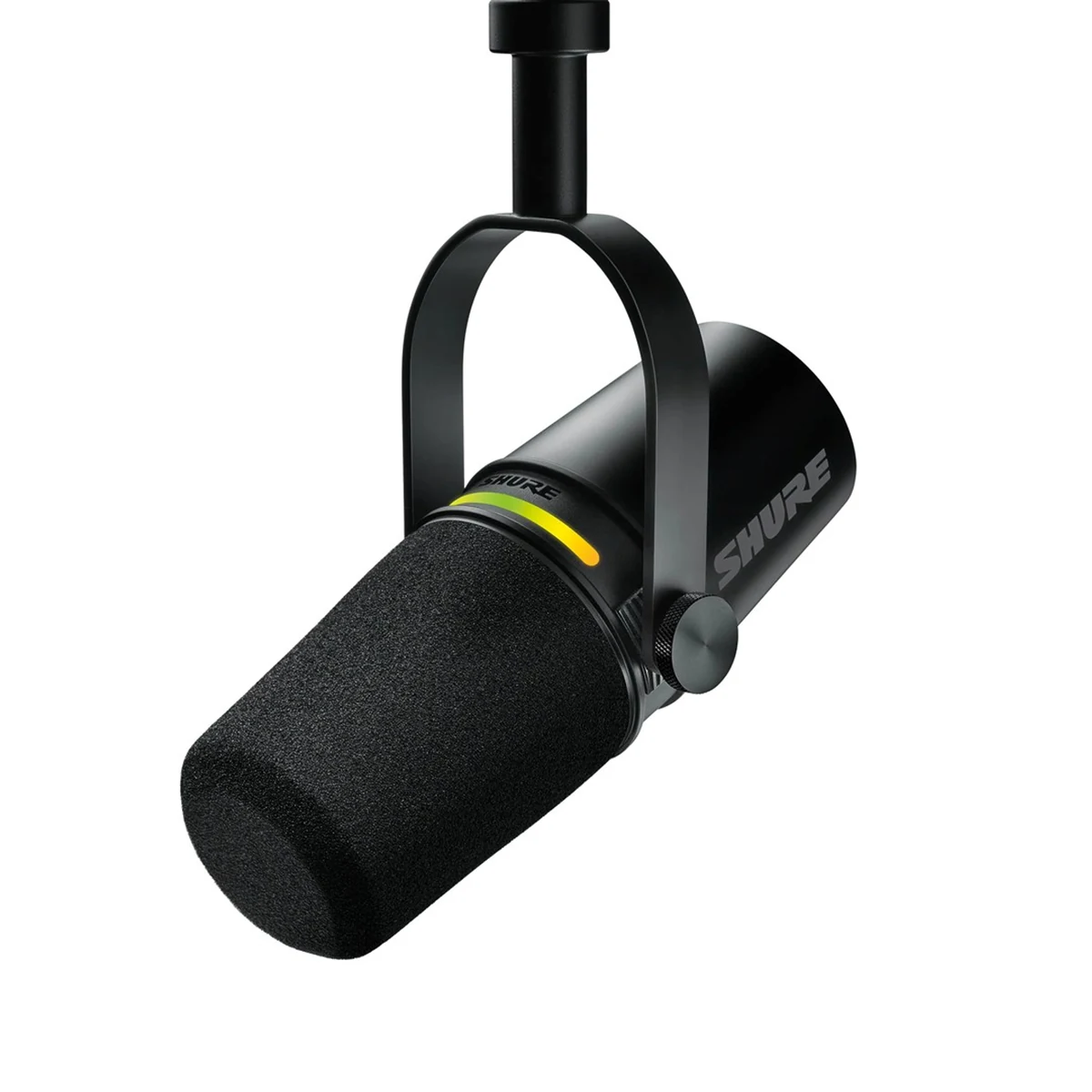 Shure MV7+-K - Mikrofon lektorski/wokalny ze złączem XLR/USB-C Czarny (OUTLET)