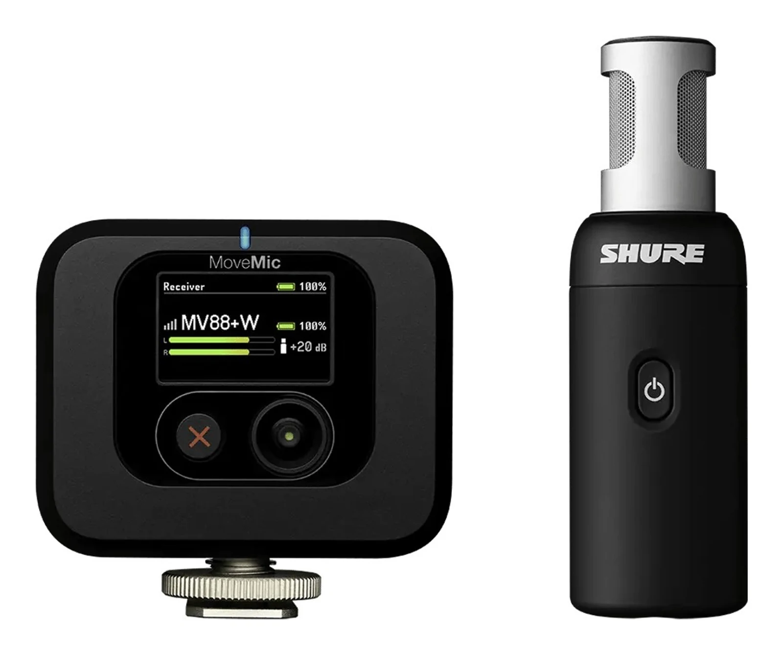 Shure MV88+W-KIT-Z6 - Bezprzewodowy mikrofon stereo z odbiornikiem nakamerowym — zdjęcie 1 z 8