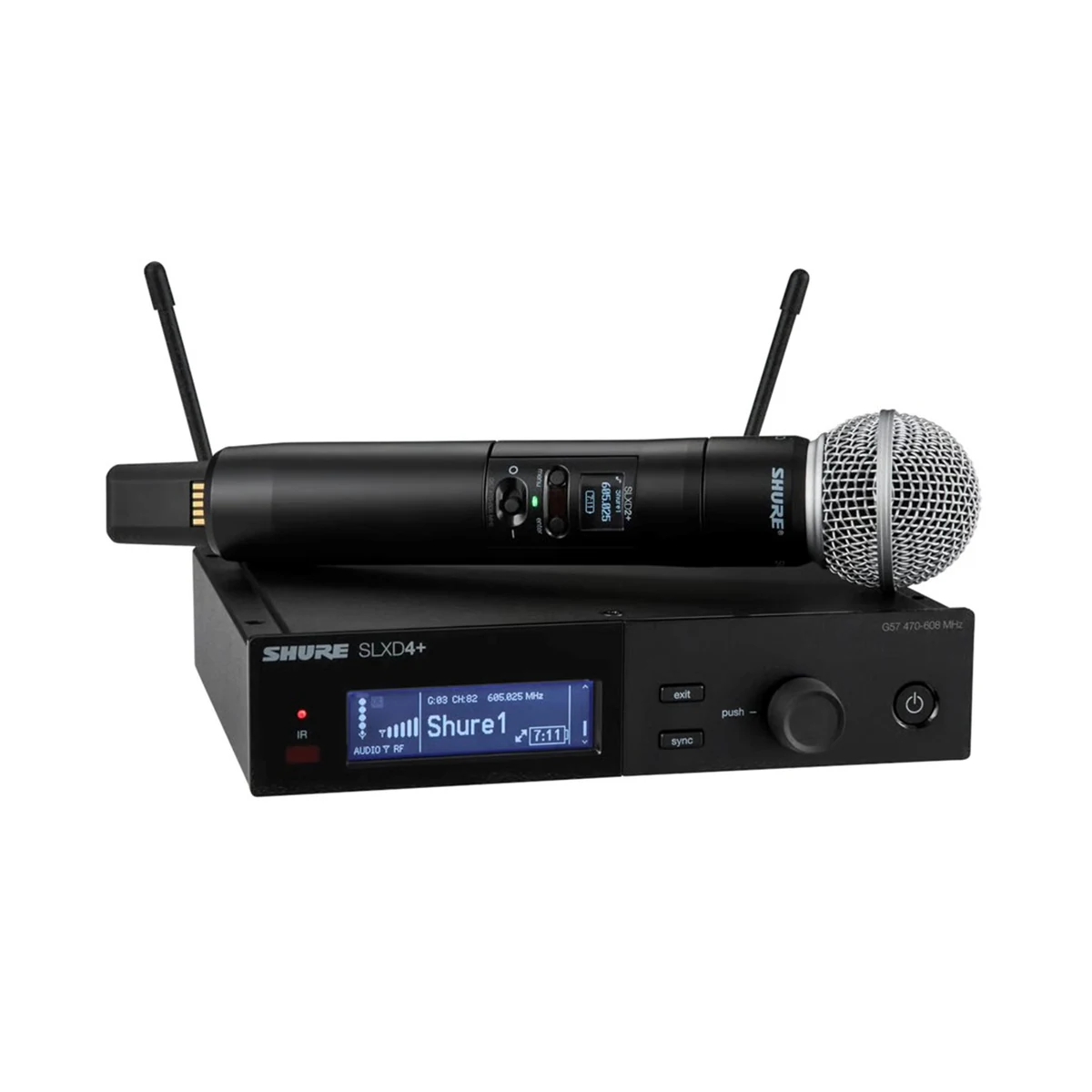 Shure SLXD24+E/58 - Mikrofon bezprzewodowy z kapsułą SM58
