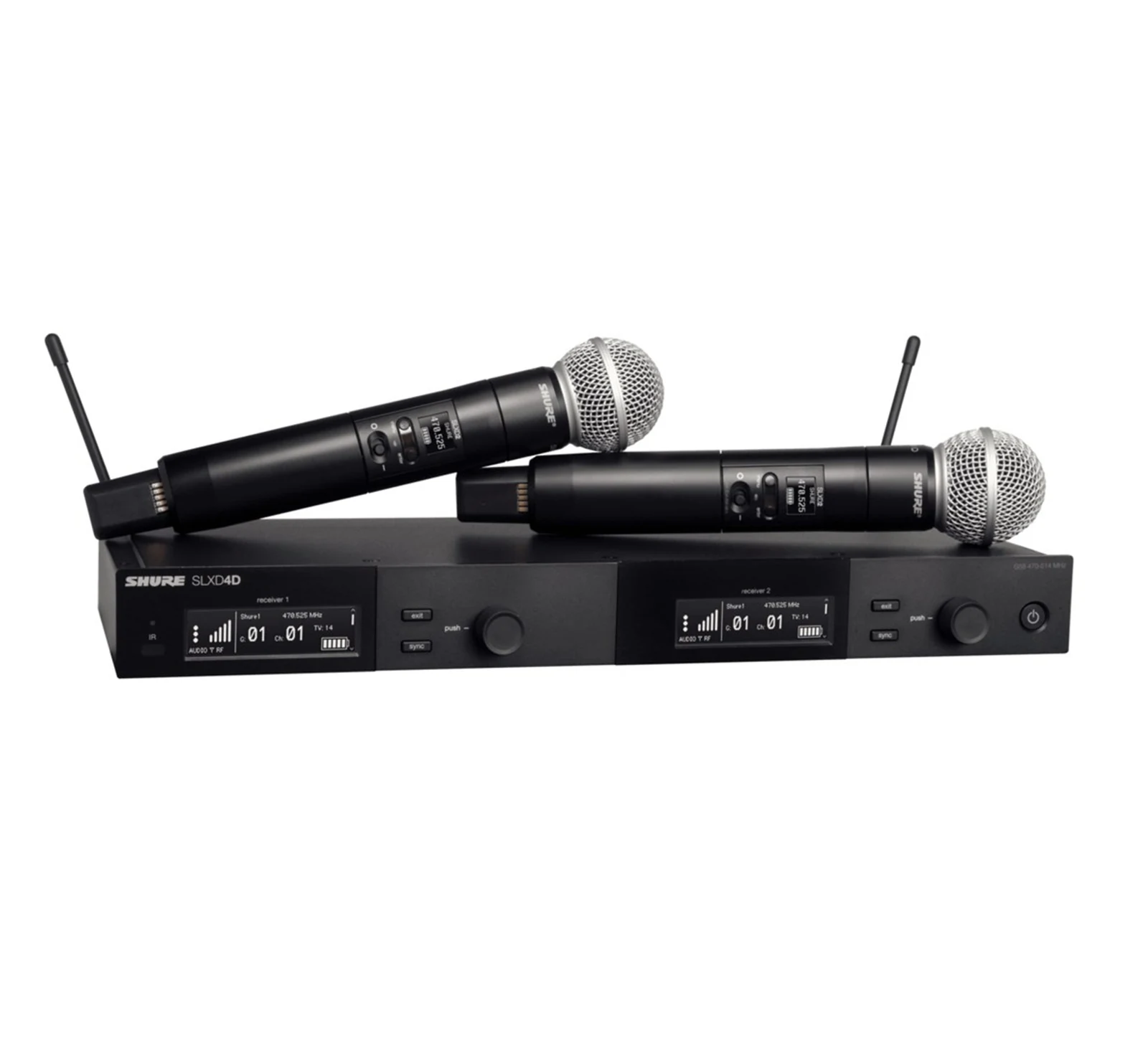 Mikrofon bezprzewodowy Shure SLXD24DE z SM58-G59 - zestaw dualny