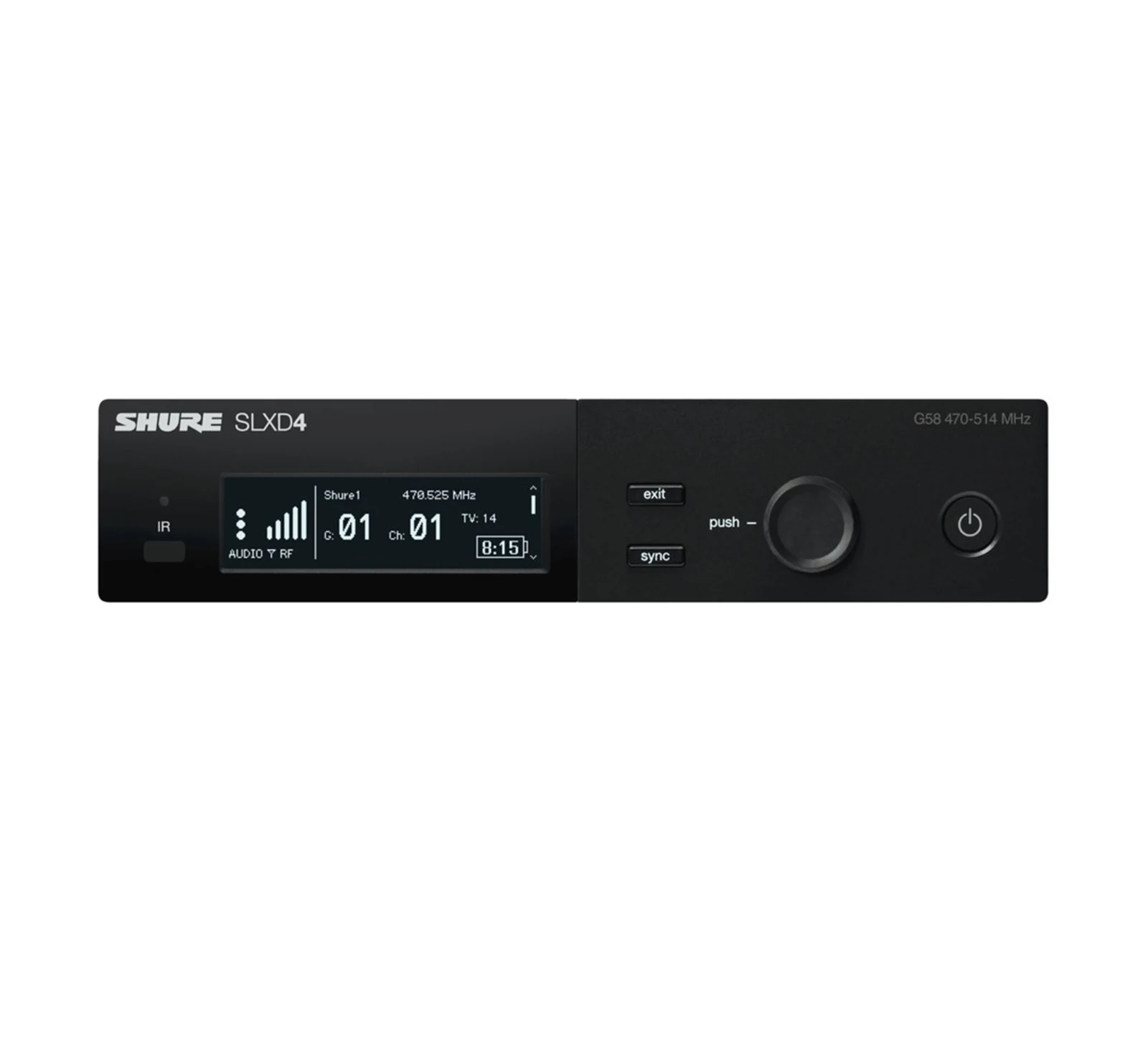 Shure SLXD4E=-G59 - Odbiornik pojedynczy cyfrowy — zdjęcie 1 z 2