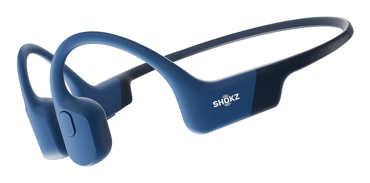 Słuchawki bezprzewodowe Shokz OpenRun USB-C niebieskie