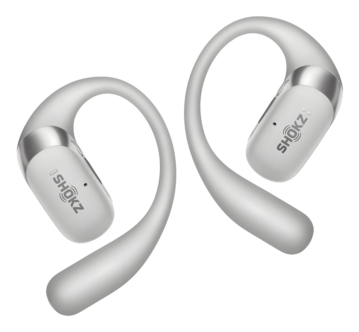 Słuchawki douszne Shokz OpenFit 2+ szare