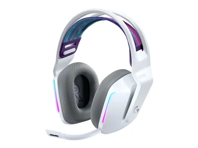 Słuchawki bezprzewodowe Logitech G733 Lightspeed, białe