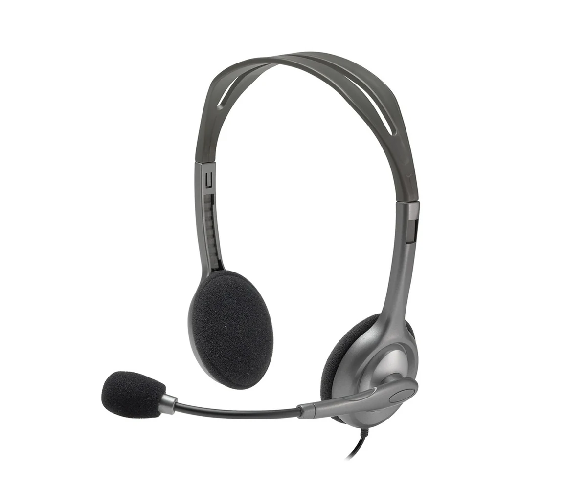 Słuchawki Logitech H110 - kolor szary